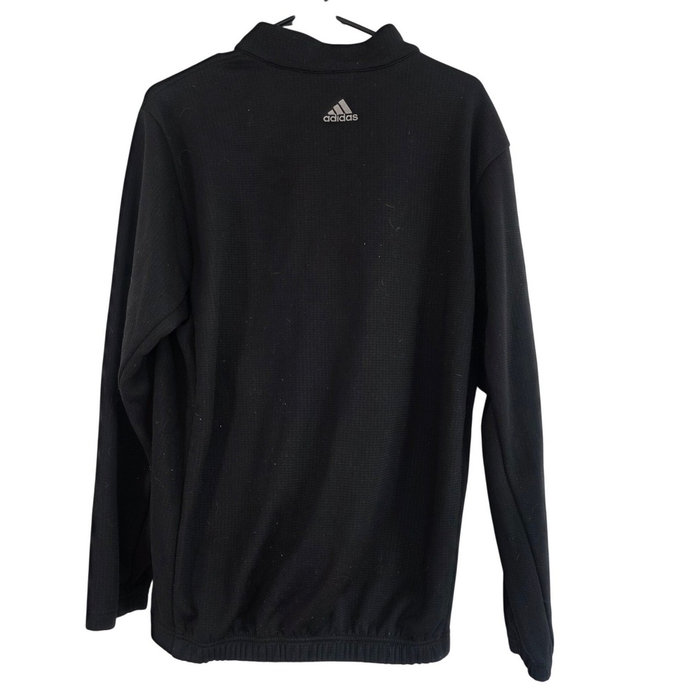 Adidas Golf‎ CLIMAWARM Black 1/4 Zip Pullover Jacket Men's Size L